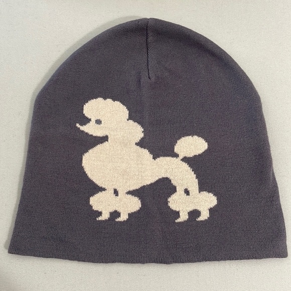 Topshop Accessories - Topshop Poodle Print Beanie
